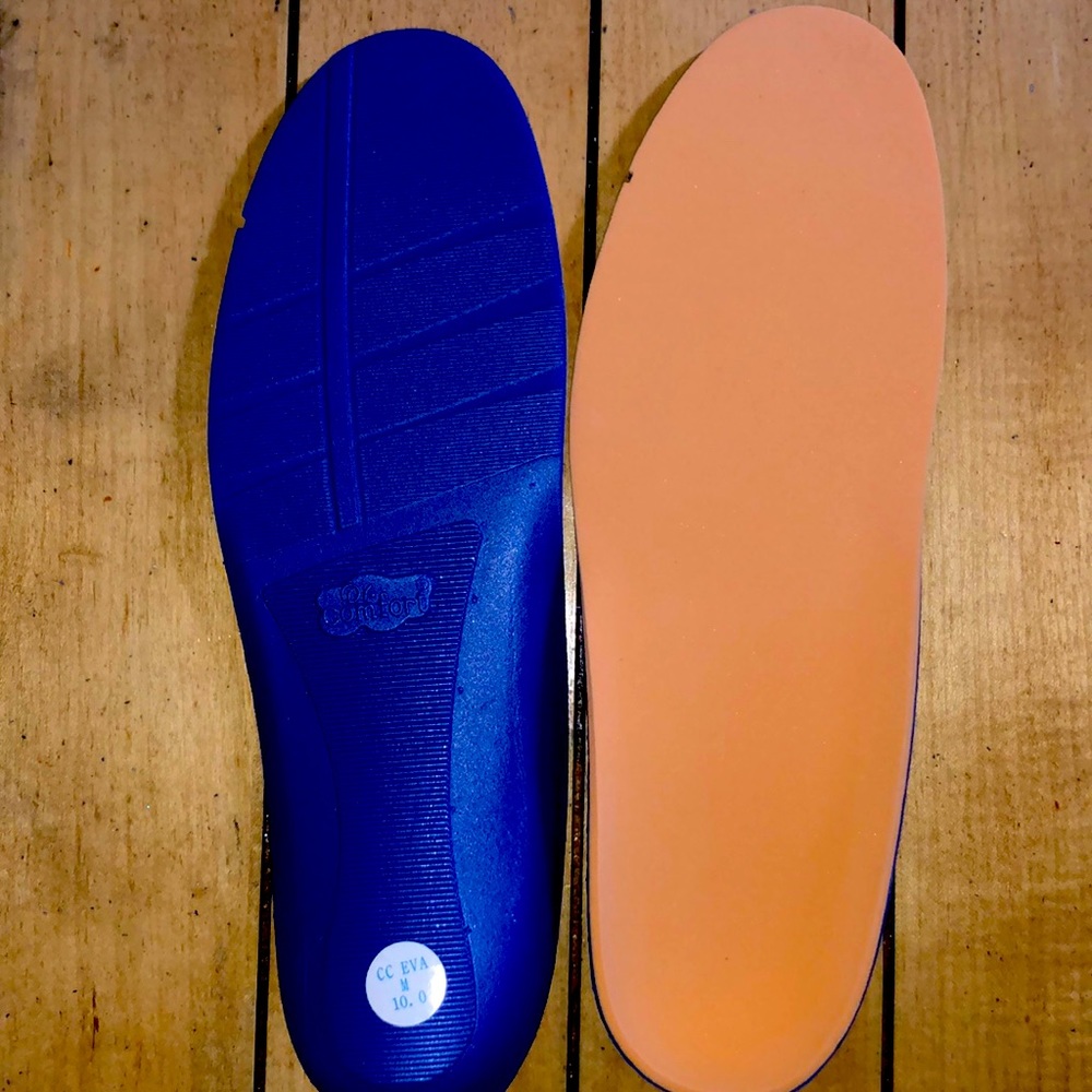New without Package Dr. Comfort Heat Moldable Diabetic Inserts. Men size 10